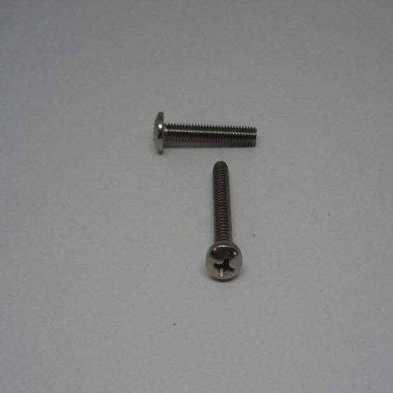 Machine Screws, Phillips Pan Head, Stainless Steel, #8-32X1"