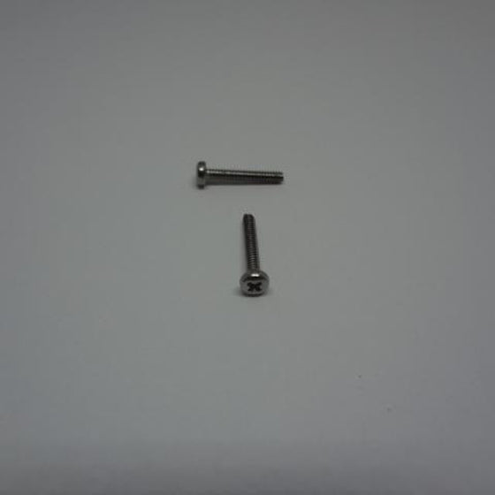 Machine Screws, Phillips Pan Head, Stainless Steel, M1.6X10mm