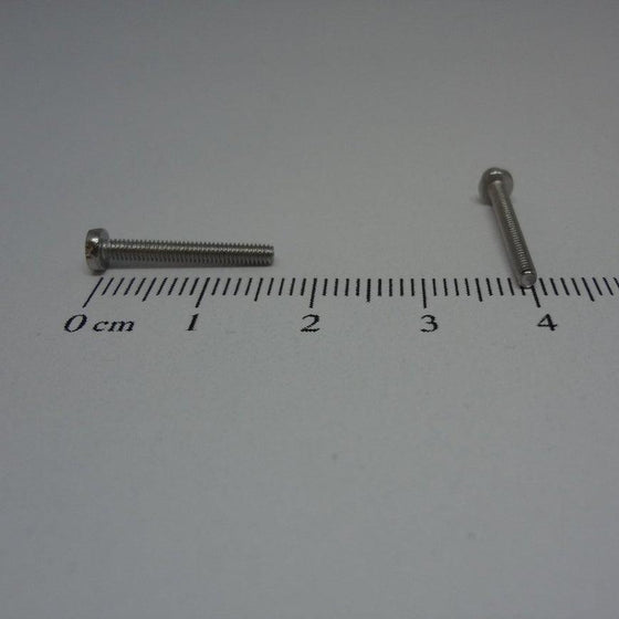 Machine Screws, Phillips Pan Head, Stainless Steel, M2X16mm
