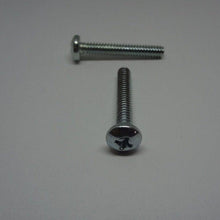  Machine Screws, Phillips Pan Head, Zinc Plated, #10-24X1 1/4"
