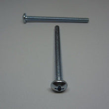  Machine Screws, Phillips Pan Head, Zinc Plated, #10-24X2 1/2"