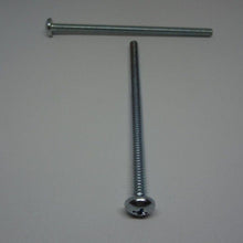  Machine Screws, Phillips Pan Head, Zinc Plated, #10-24X3 1/2"