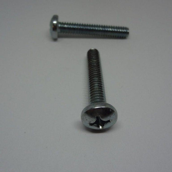 Machine Screws, Phillips Pan Head, Zinc Plated, 1/4"-20X1 1/2"