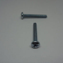  Machine Screws, Phillips Pan Head, Zinc Plated, #6-32X1"