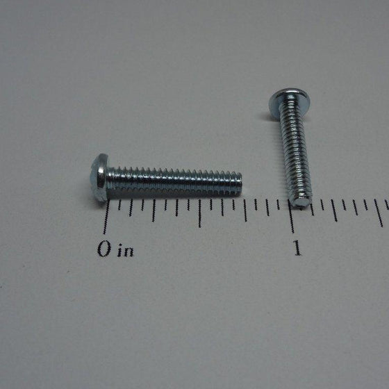Machine Screws, Phillips Pan Head, Zinc Plated, #6-32X3/4"