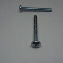  Machine Screws, Phillips Pan Head, Zinc Plated, #8-32X1 1/2"