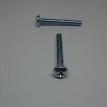  Machine Screws, Phillips Pan Head, Zinc Plated, #8-32X1 1/4"