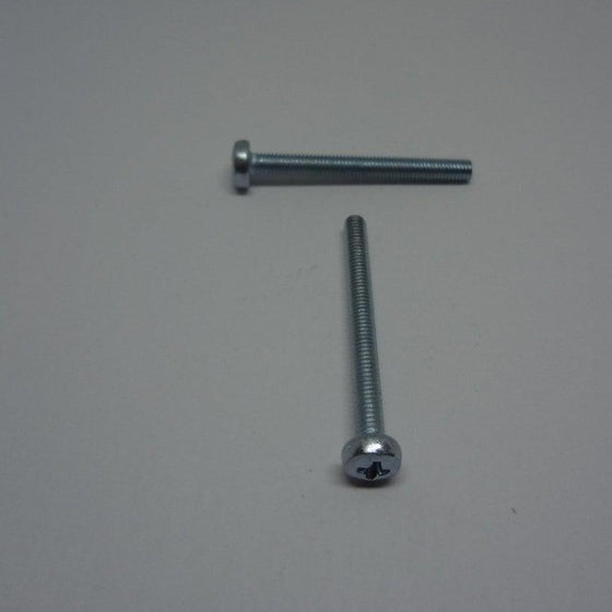Machine Screws, Phillips Pan Head, Zinc Plated, M3X30mm
