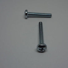  Machine Screws, Phillips Pan Head, Zinc Plated, M4X25mm