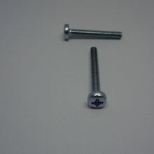  Machine Screws, Phillips Pan Head, Zinc Plated, M4X30mm