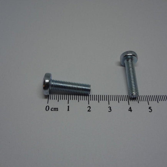 Machine Screws, Phillips Pan Head, Zinc Plated, M5X20mm