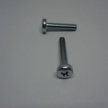  Machine Screws, Phillips Pan Head, Zinc Plated, M5X25mm