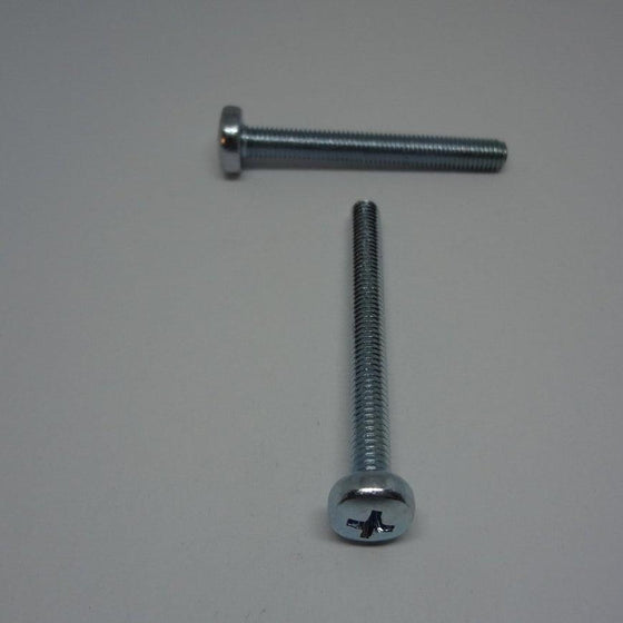 Machine Screws, Phillips Pan Head, Zinc Plated, M5X45mm