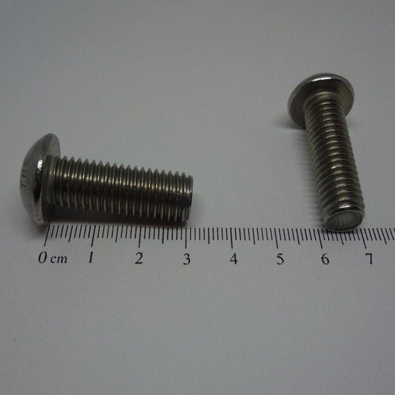 Machine Screws, Socket Button Head, Stainless Steel, M10X30mm