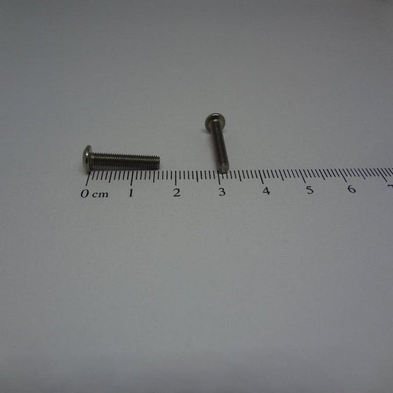 Machine Screws, Socket Button Head, Stainless Steel, M3X16mm