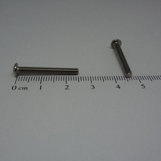 Machine Screws, Socket Button Head, Stainless Steel, M3X25mm