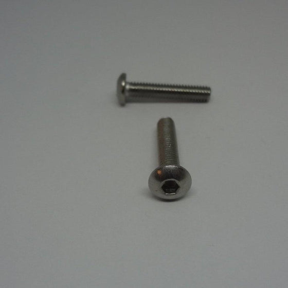 Machine Screws, Socket Button Head, Stainless Steel, M4X20mm