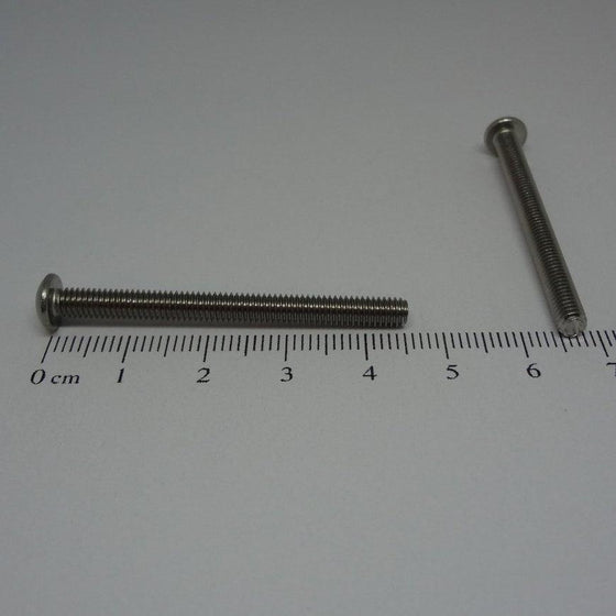 Machine Screws, Socket Button Head, Stainless Steel, M4X45mm