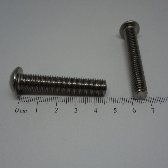 Machine Screws, Socket Button Head, Stainless Steel, M8X45mm