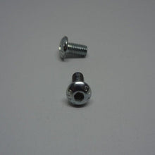  Machine Screws, Socket Button Head, Zinc Plated, M4X8mm