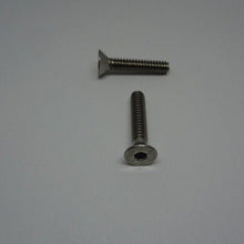  Machine Screws, Socket Flat Head, Stainless Steel, #10-24X1"