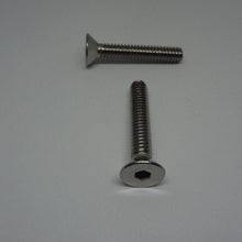  Machine Screws, Socket Flat Head, Stainless Steel, 1/4"-20X1 1/2"