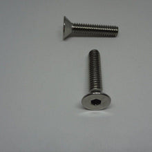  Machine Screws, Socket Flat Head, Stainless Steel, 1/4"-20X1 1/4"