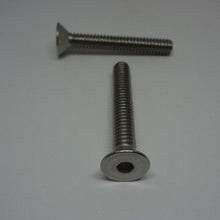  Machine Screws, Socket Flat Head, Stainless Steel, 1/4"-20X1 3/4"