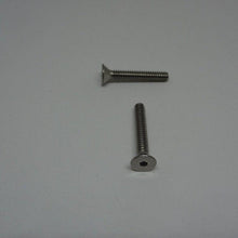  Machine Screws, Socket Flat Head, Stainless Steel, #4-40X3/4"
