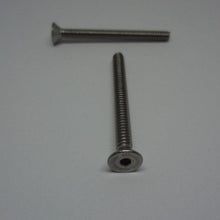  Machine Screws, Socket Flat Head, Stainless Steel, #6-32X1 1/2"