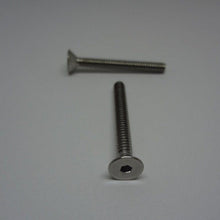  Machine Screws, Socket Flat Head, Stainless Steel, #6-32X1 1/4"