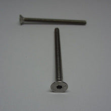  Machine Screws, Socket Flat Head, Stainless Steel, #6-32X2"