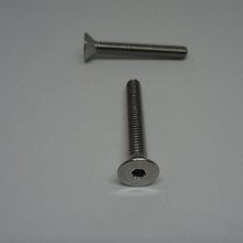  Machine Screws, Socket Flat Head, Stainless Steel, #8-32X1 1/4"