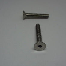  Machine Screws, Socket Flat Head, Stainless Steel, #8-32X1"