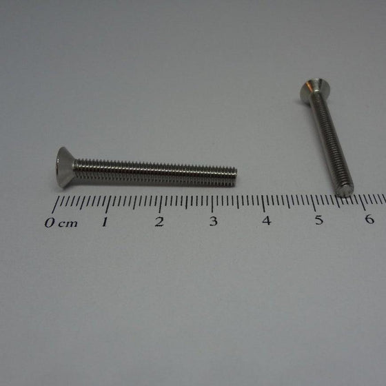 Machine Screws, Socket Flat Head, Stainless Steel, M4X35mm