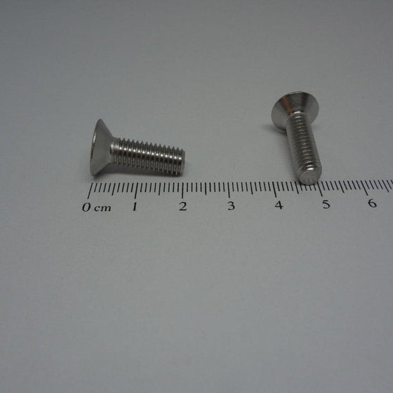 Machine Screws, Socket Flat Head, Stainless Steel, M6X20mm