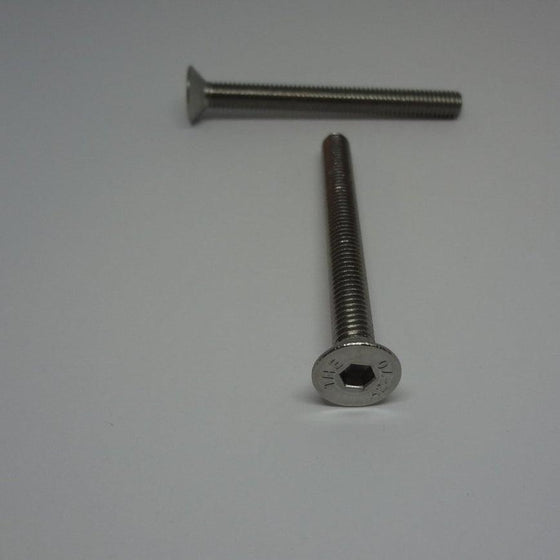 Machine Screws, Socket Flat Head, Stainless Steel, M6X60mm