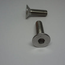  Pk/10 Machine Screws, Socket Flat Head, Stainless Steel, M12X40mm