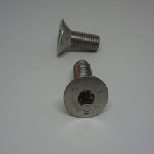  Pk/18 Machine Screws, Socket Flat Head, Stainless Steel, M12X30mm