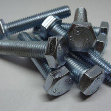  Pk/5 Hex Bolt, Full Thread, Zinc Plated, M12X60mm