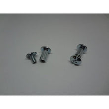  Sex Bolts, Combo Truss Head, Zinc Plated, #10-24X1/2"