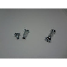  Sex Bolts, Combo Truss Head, Zinc Plated, #10-24X5/8"