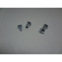  Sex Bolts, Combo Truss Head, Zinc Plated, #8-32X3/8"