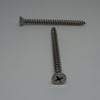 Sheet Metal Screws, Phillips Flat Head, Stainless Steel, #10X2 1/2"