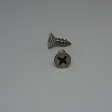  Sheet Metal Screws, Phillips Flat Head, Stainless Steel, #12X5/8"
