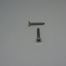  Sheet Metal Screws, Phillips Flat Head, Stainless Steel, #4X3/4"