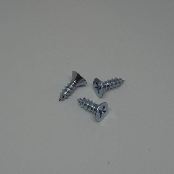 Sheet Metal Screws, Phillips Flat Head, Zinc Plated, #10X5/8"