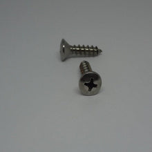  Sheet Metal Screws, Phillips Oval Head, Stainless Steel, #10X3/4"