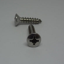  Sheet Metal Screws, Phillips Oval Head, Stainless Steel, #12X1"