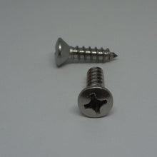  Sheet Metal Screws, Phillips Oval Head, Stainless Steel, #14X1"